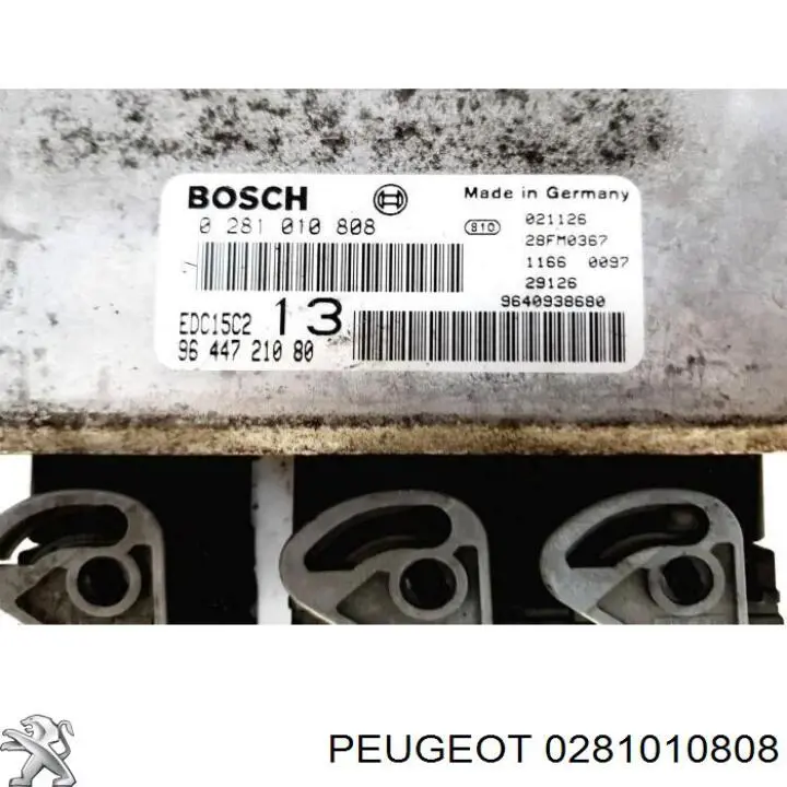 0281010808 Peugeot/Citroen Блок електронного управління