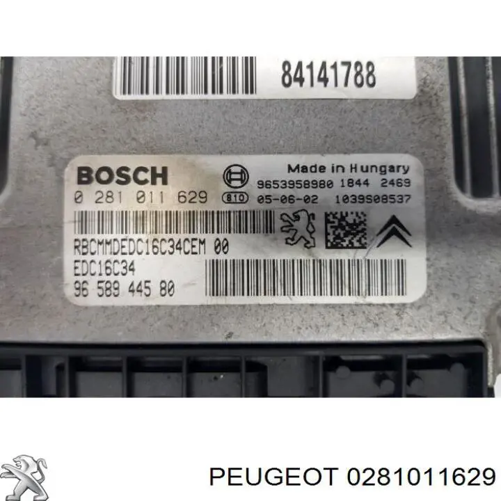  Електронний блок керування двигуном Peugeot Partner 1