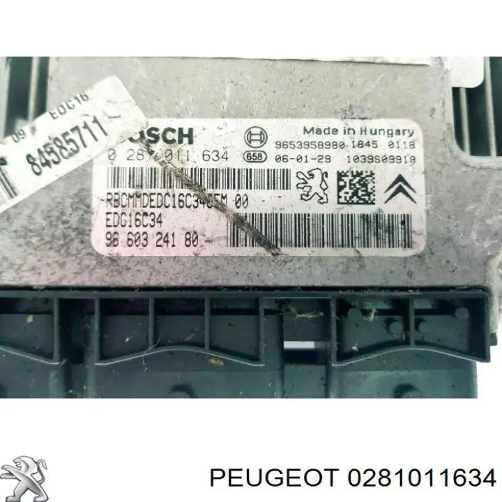 ЕБУ Peugeot/Citroen 1940CC ціна, від 31.67 USD