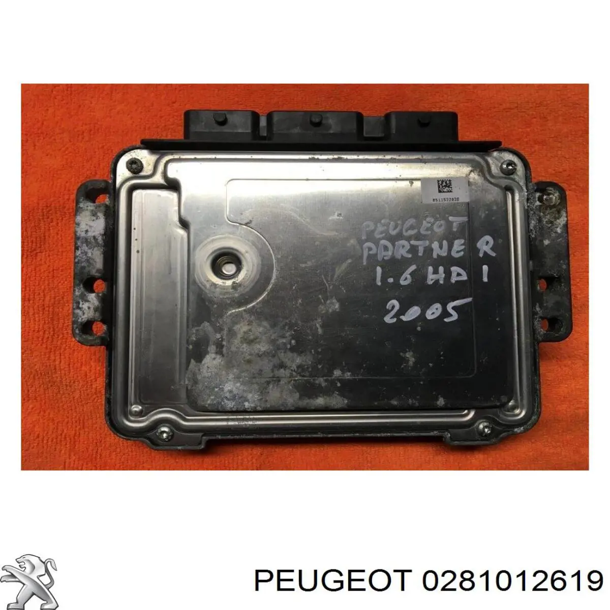 0281012619 Peugeot/Citroen модуль (блок керування (ЕБУ) двигуном)