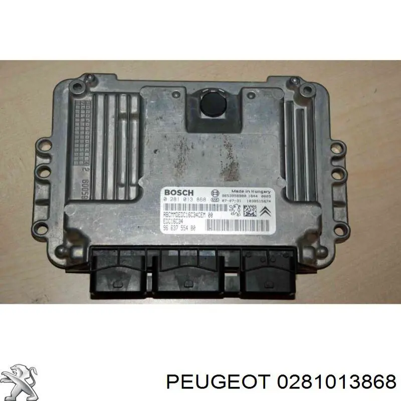 Блок двигуна Peugeot/Citroen 0281013868
