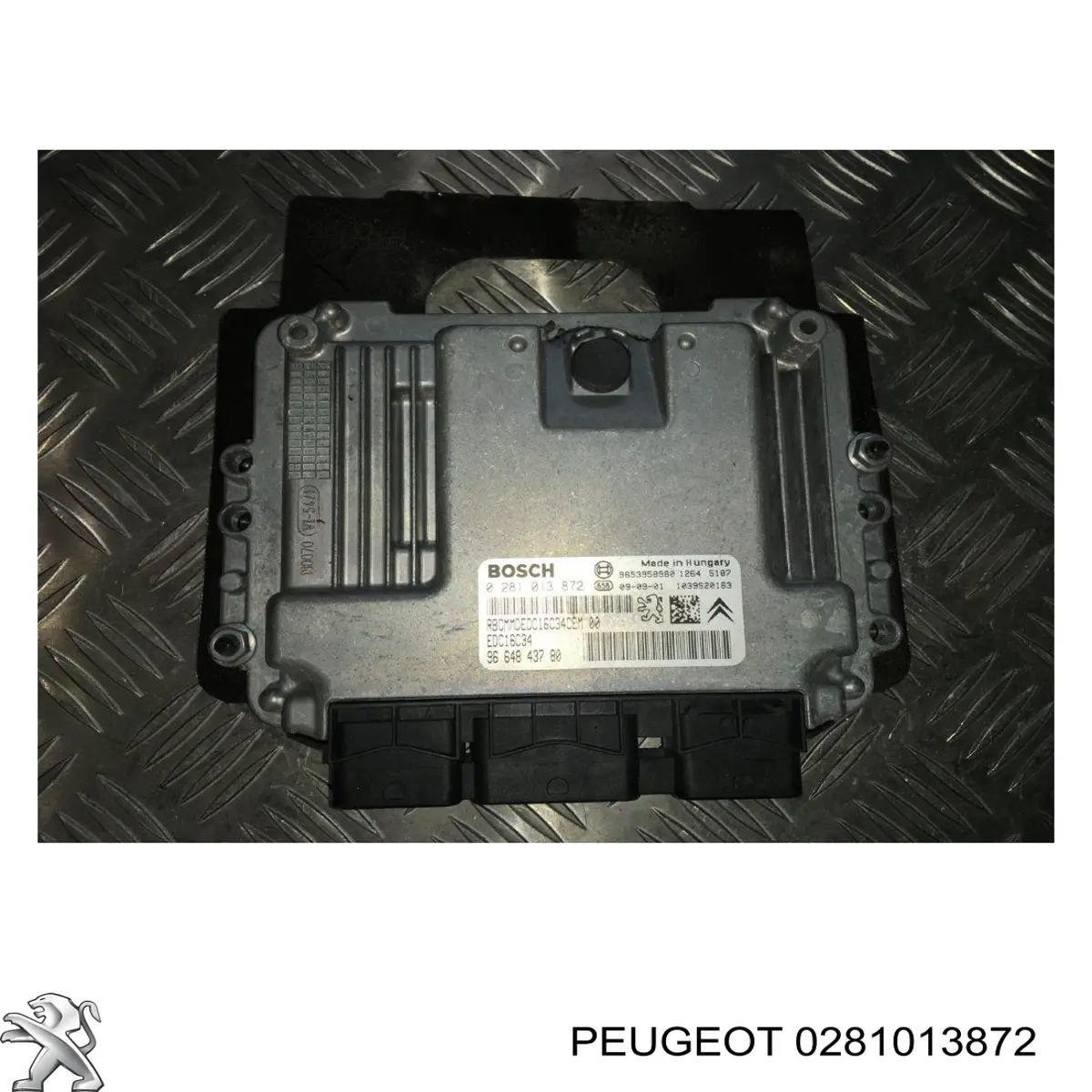Купити 0281013872 Peugeot/Citroen Модуль управління двигуном