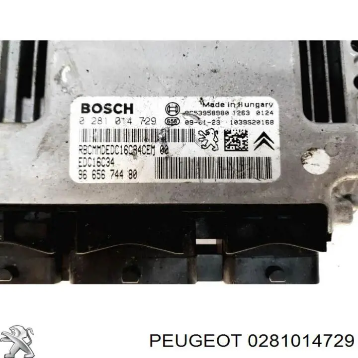 Купити 0281014729 Peugeot/Citroen Модуль управління двигуном