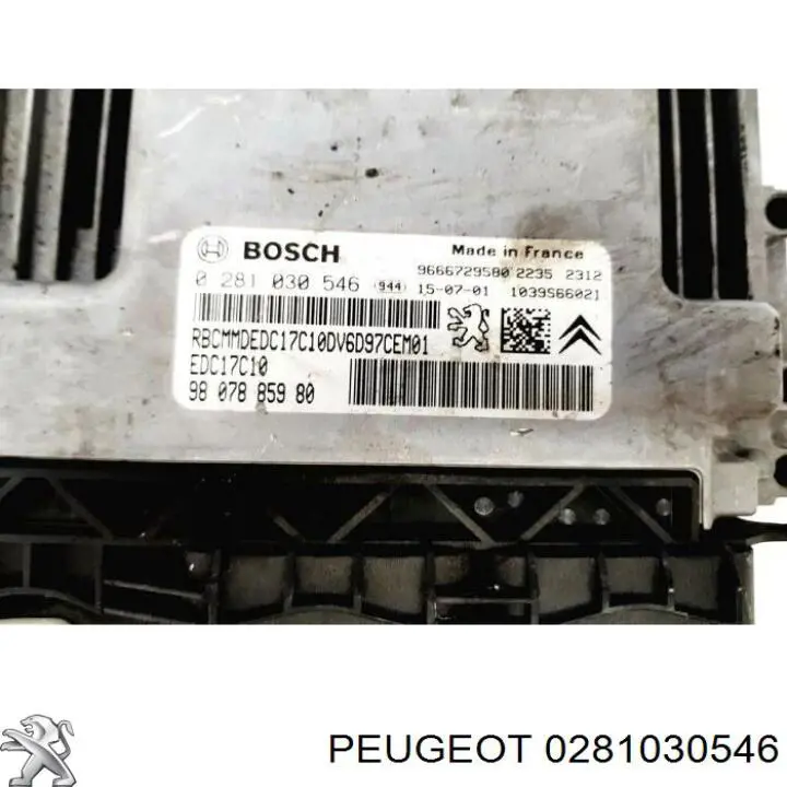  Peugeot/Citroen 0281030546 ціна, від 36.66 USD