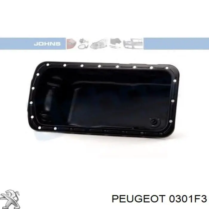 Піддон двигуна Peugeot/Citroen 0301F3 ціна, від 36.74 USD