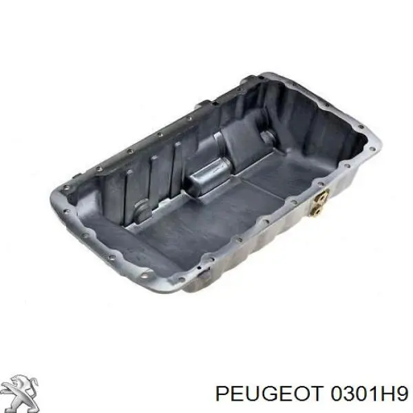 0301H9 Peugeot/Citroen піддон масляний картера двигуна