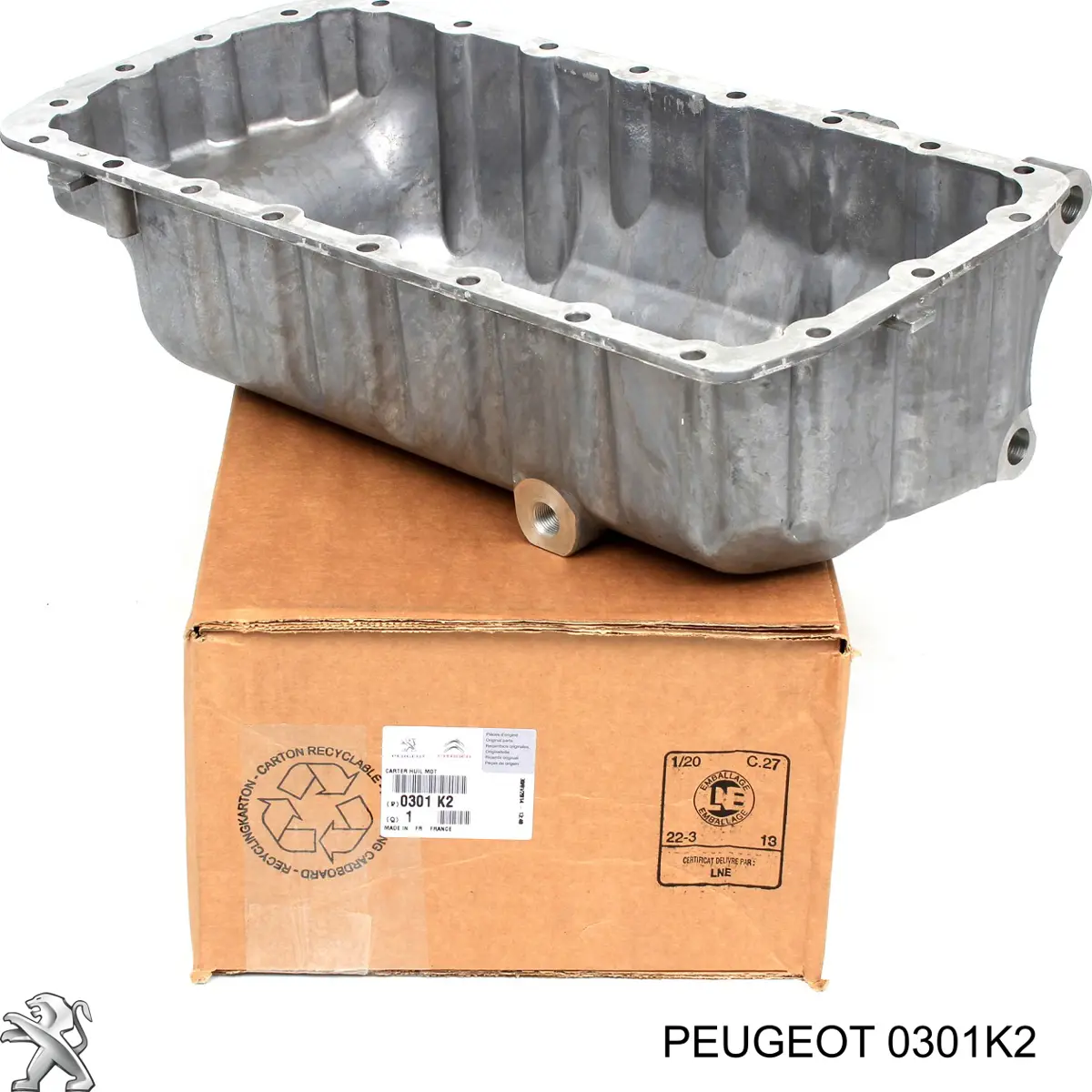 Купити 0301K2 Peugeot/Citroen Захист двигуна