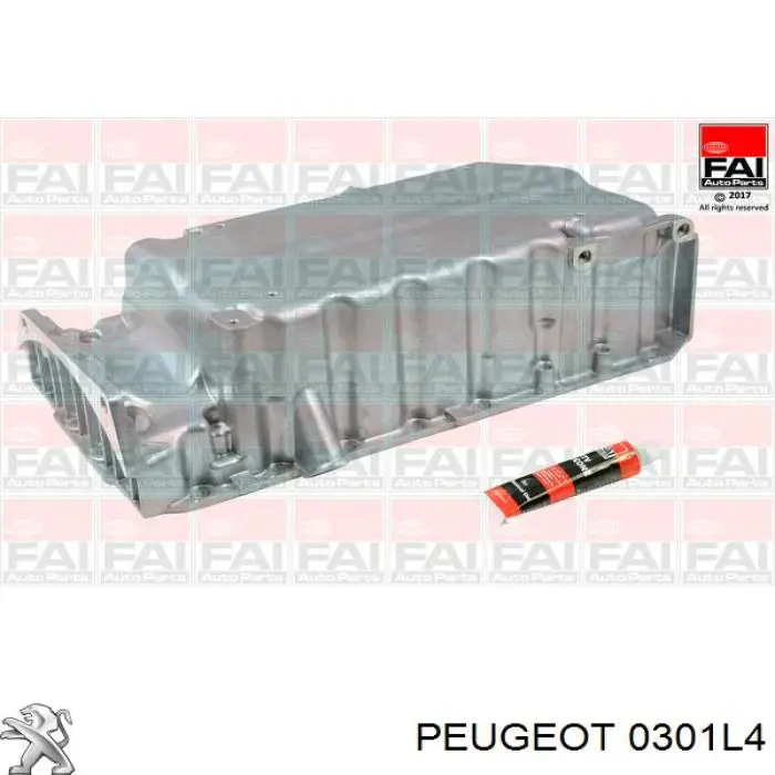 Купити 0301L4 Peugeot/Citroen Захист двигуна