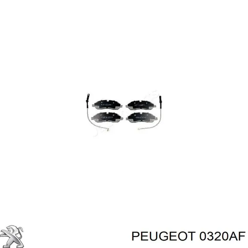  Peugeot/Citroen 0320AF ціна, від 31.56 USD