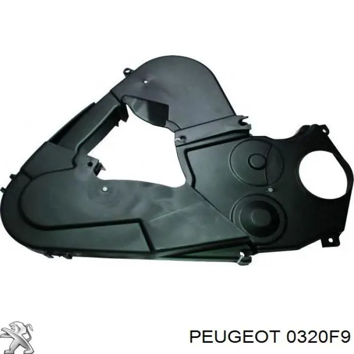 Купити 9615919880 Fiat/Alfa/Lancia Захист ременя ГРМ, нижній