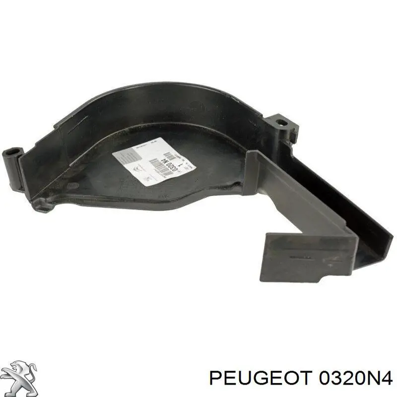 Захист ременя ГРМ, правий Peugeot/Citroen 0320N4