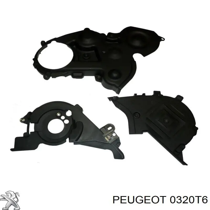 Захист ременя ГРМ, верхній Peugeot/Citroen 0320T6 ціна, від 10.01 USD