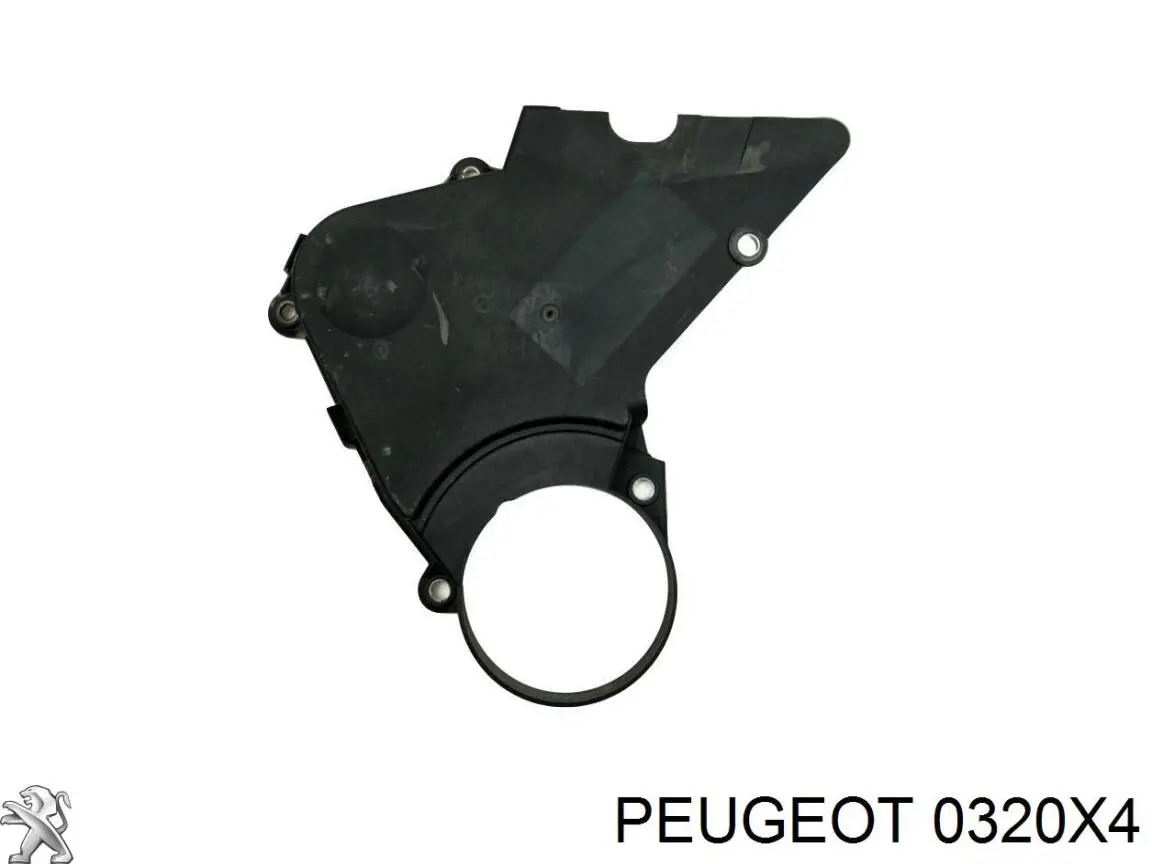Захист ременя ГРМ, нижній Peugeot/Citroen 0320X4 ціна, від 22.50 USD