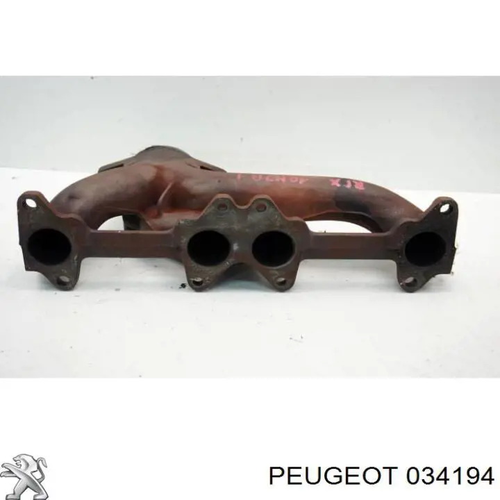 Газопроводи (колектор випускний) Peugeot/Citroen 034194 ціна, від 22.65 USD