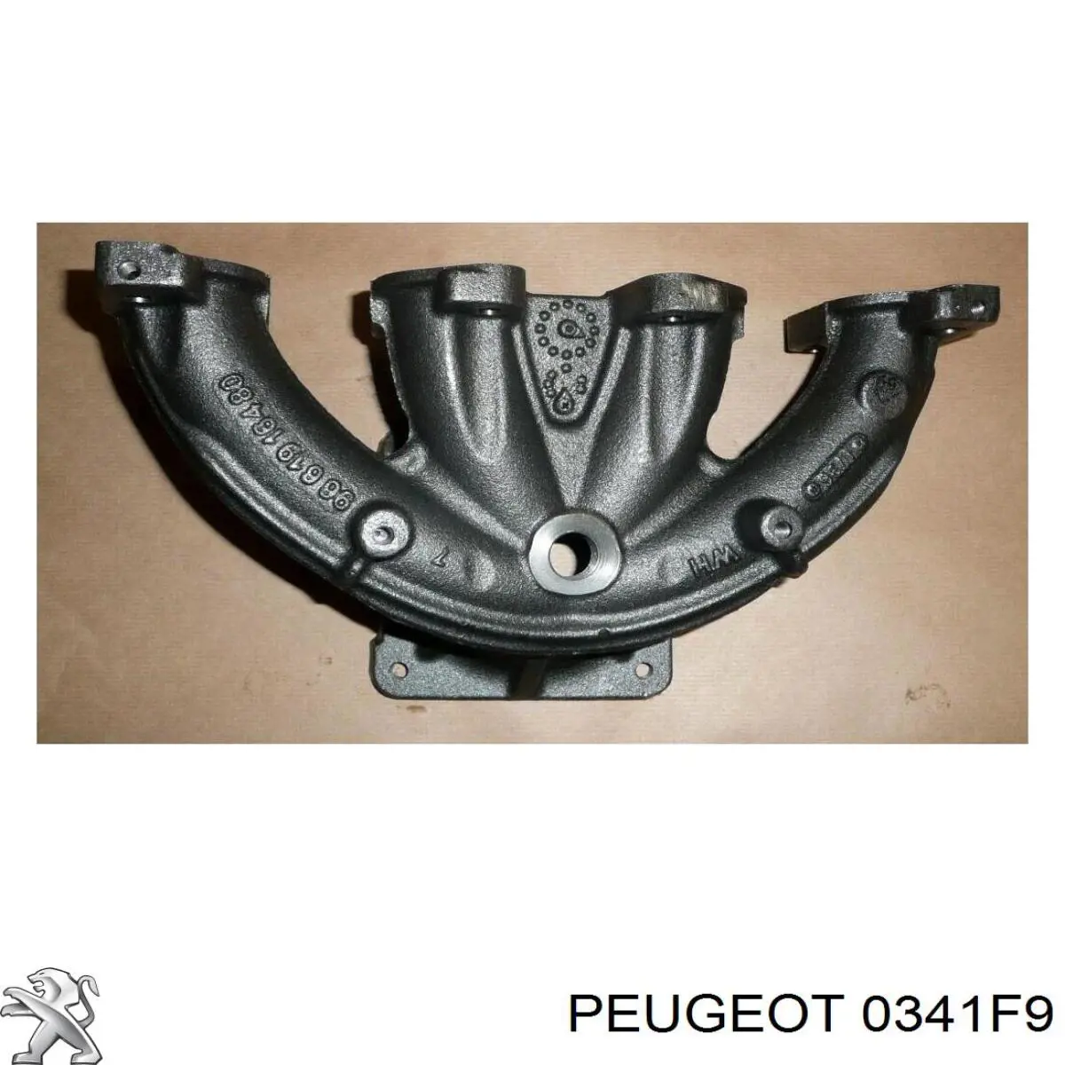 Система випуску газів двигуна Peugeot/Citroen 0341F9 ціна, від 127.22 USD