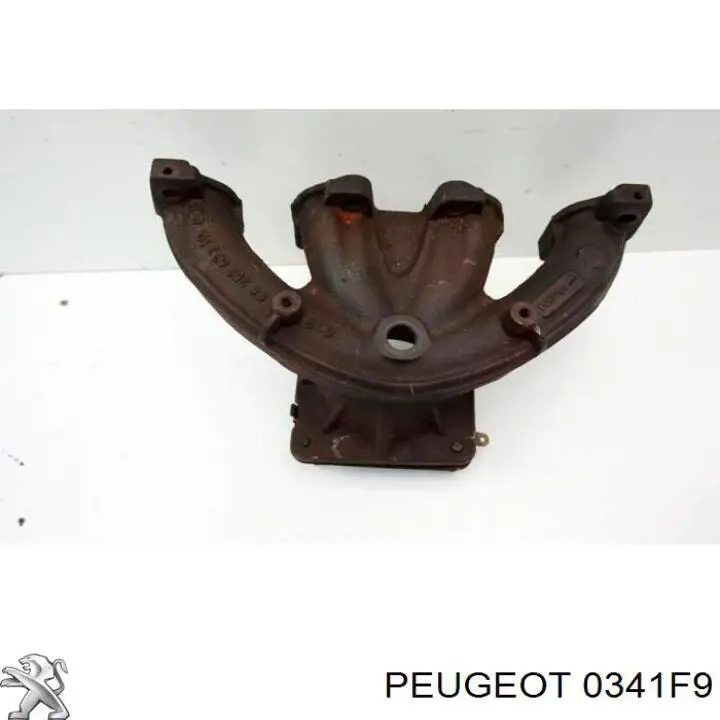Система випуску газів двигуна Peugeot/Citroen 0341F9 ціна, від 127.22 USD