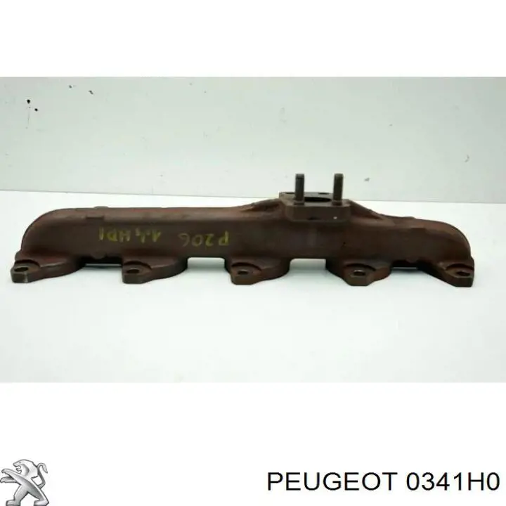 0341H0 Peugeot/Citroen колектор випускний