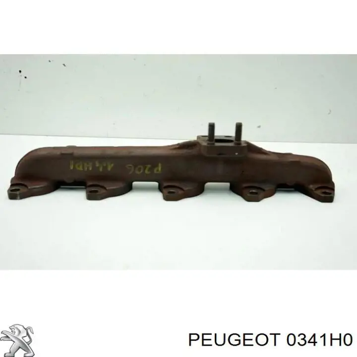 0341H0 Peugeot/Citroen Система випуску газів двигуна