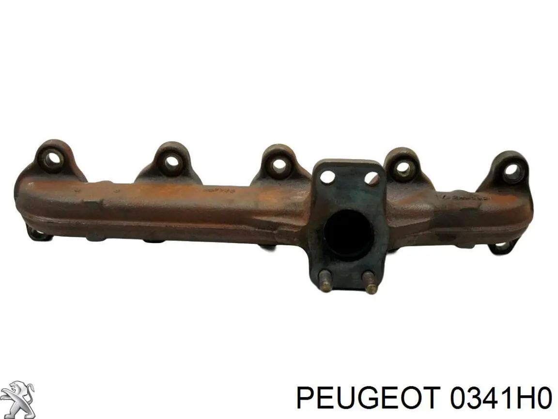 Газопроводи (колектор випускний) Peugeot/Citroen 0341H0 ціна, від 5.17 USD