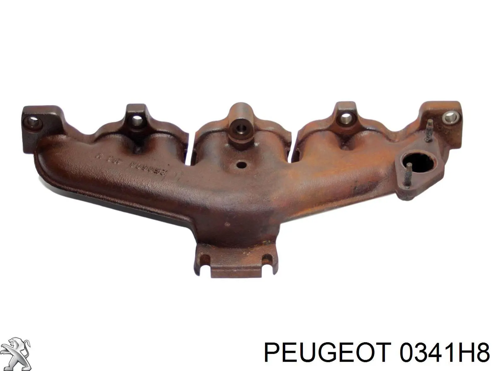 0341H8 Peugeot/Citroen Система випуску газів двигуна