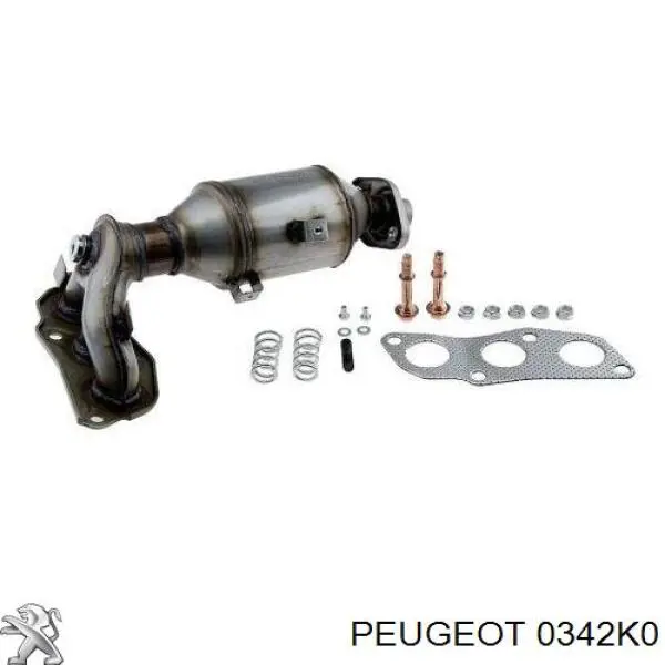0342K0 Peugeot/Citroen колектор випускний