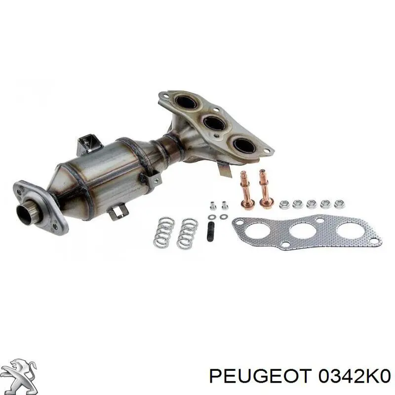 Каталізатор 0342K0 Peugeot/Citroen