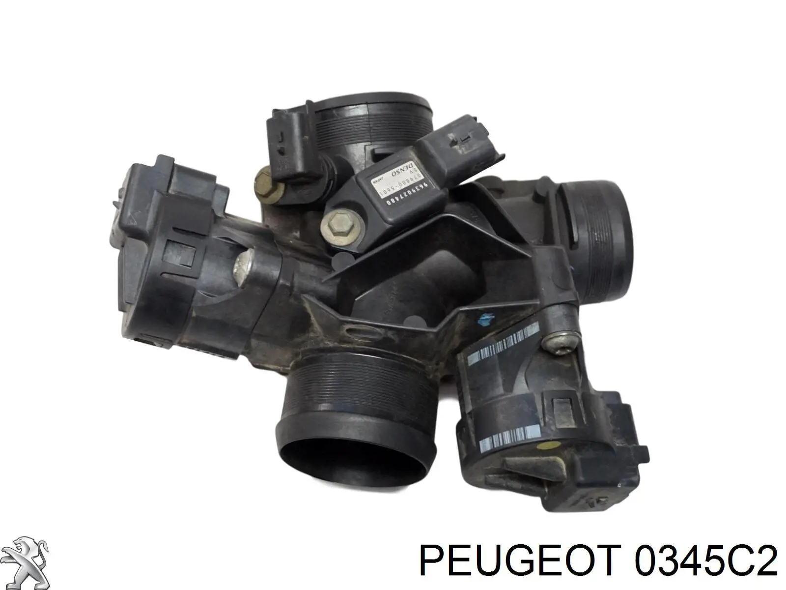 0345C2 Peugeot/Citroen Дросільна заслінка в зборі