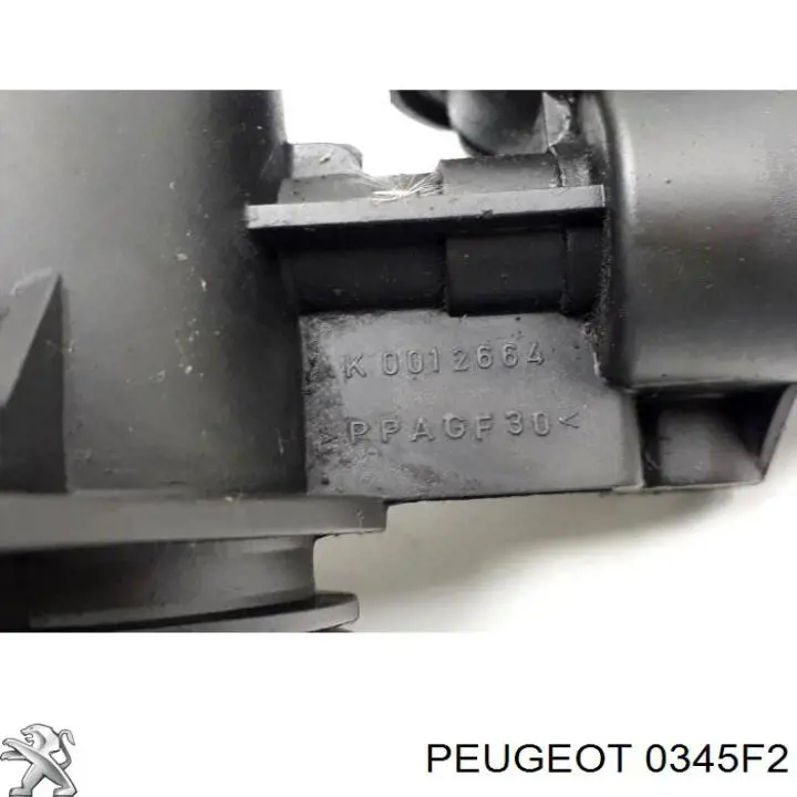 Заслінка повітряна Peugeot/Citroen 0345F2