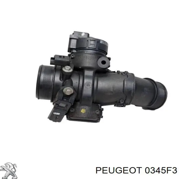 0345F3 Peugeot/Citroen клапан рециркуляції надувного повітря турбіни