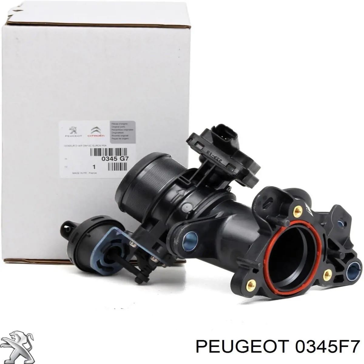Купити 0345F7 Peugeot/Citroen Дросільна заслінка