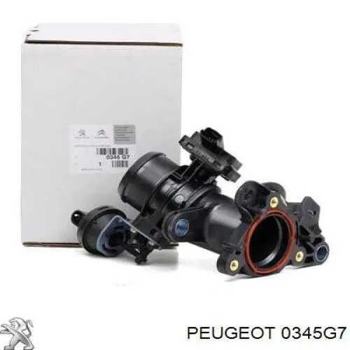 Заслінка повітряна Peugeot/Citroen 0345G7