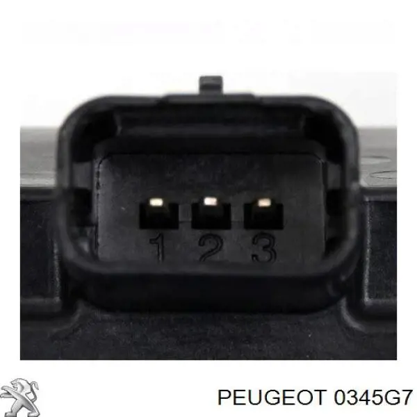 0345G7 Peugeot/Citroen Дросільна заслінка в зборі