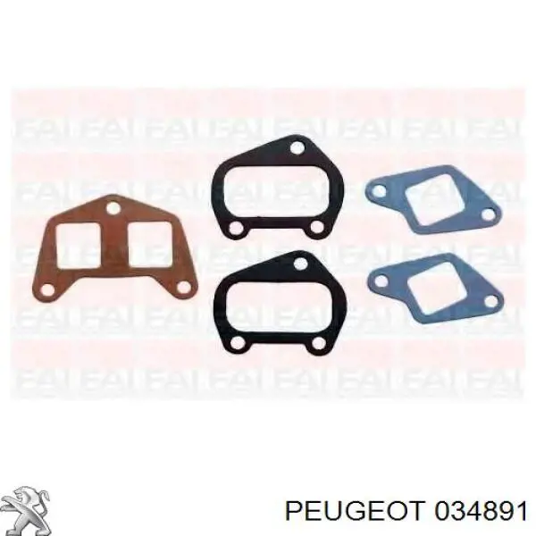 034891 Peugeot/Citroen прокладка впускного колектора