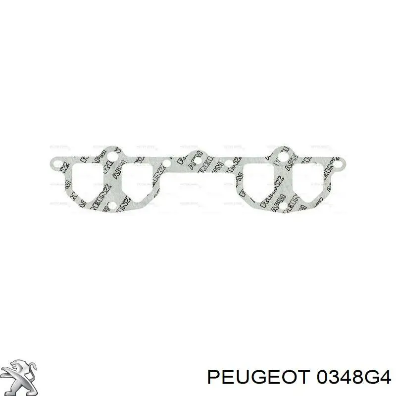 0348G4 Peugeot/Citroen прокладка впускного колектора