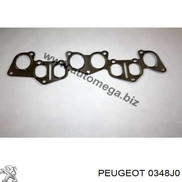 0348J0 Peugeot/Citroen прокладка, впускний/випускний колектор, поєднана