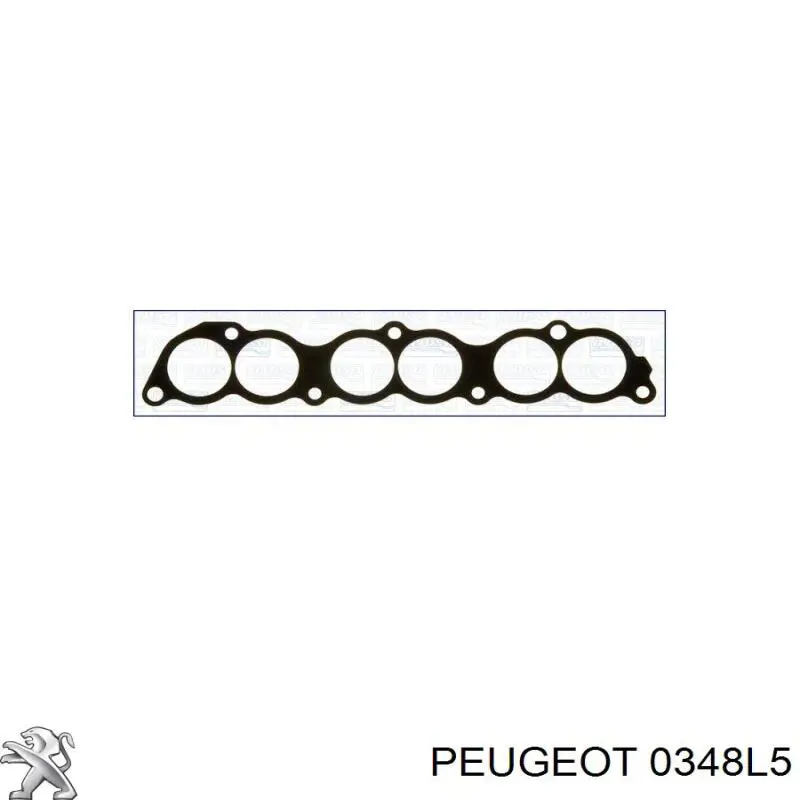 Прокладка колектору впуск Renault (RVI) 9630818980