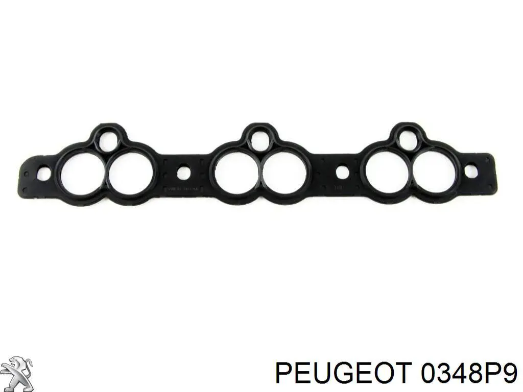 0348P9 Peugeot/Citroen прокладка впускного колектора, нижня