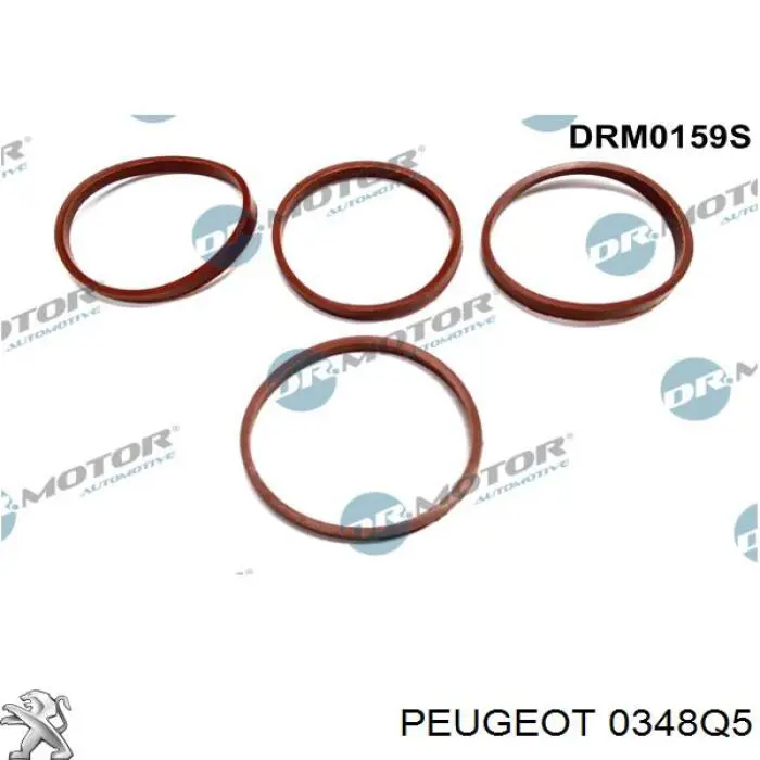 Купити 0348Q5 Peugeot/Citroen Прокладка впускного колектора