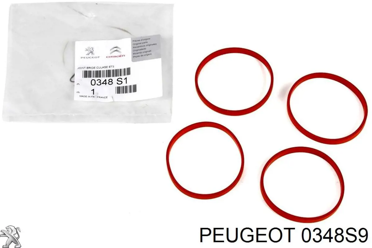 Купити 0348S9 Peugeot/Citroen Прокладка впускного колектора