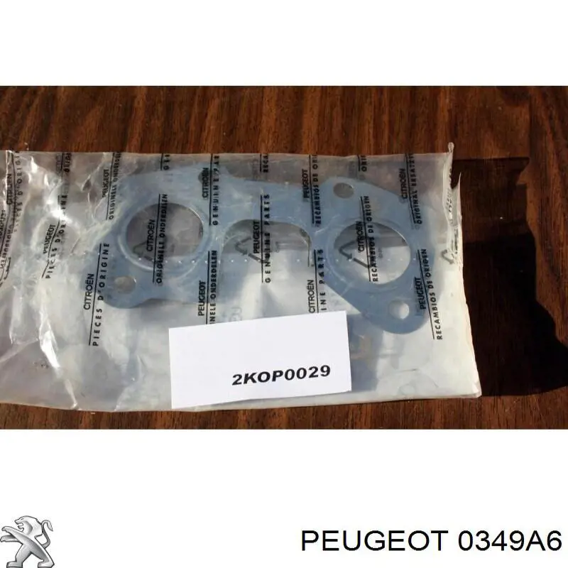 Прокладка випускного колектора Peugeot/Citroen 0349A6 ціна, від 2.28 USD