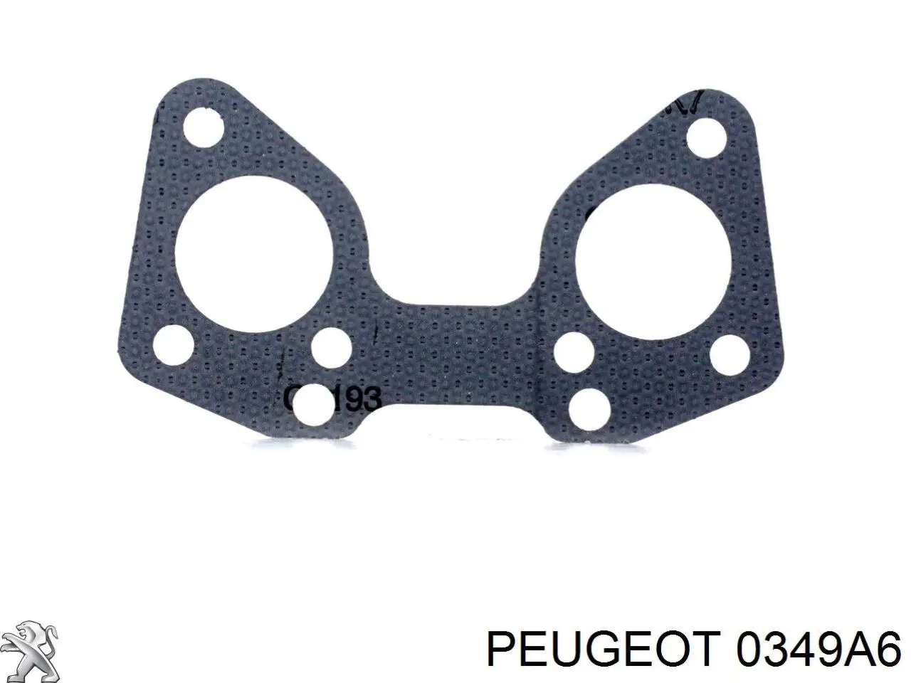0349A6 Peugeot/Citroen прокладка випускного колектора