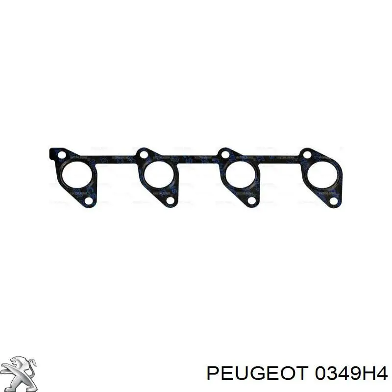 0349H4 Peugeot/Citroen прокладка випускного колектора