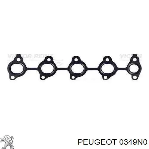 0349N0 Peugeot/Citroen прокладка випускного колектора