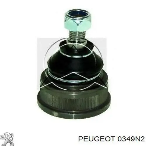 0349N2 Peugeot/Citroen прокладка випускного колектора
