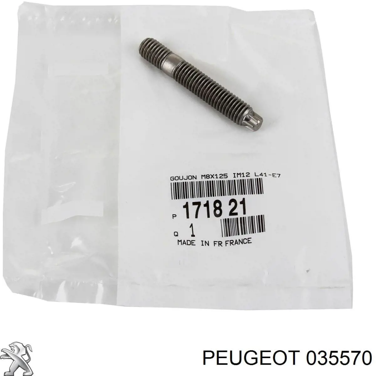 Шпилька випускного колектора Peugeot/Citroen 035570 ціна, від 4.75 USD