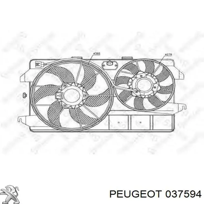 37599 Peugeot/Citroen турбіна
