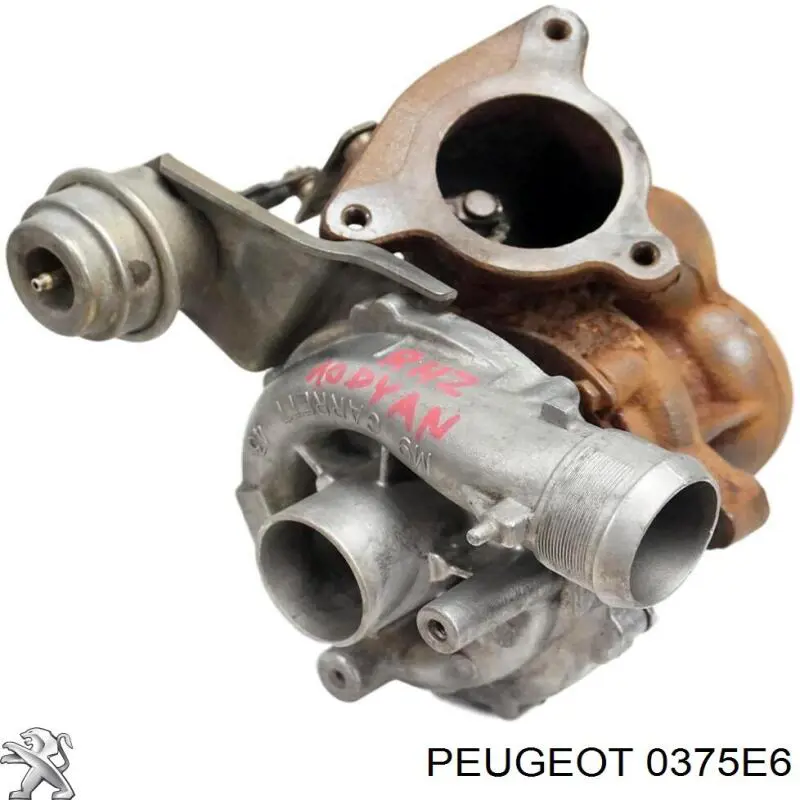 Купити 0375E6 Peugeot/Citroen Турбіна