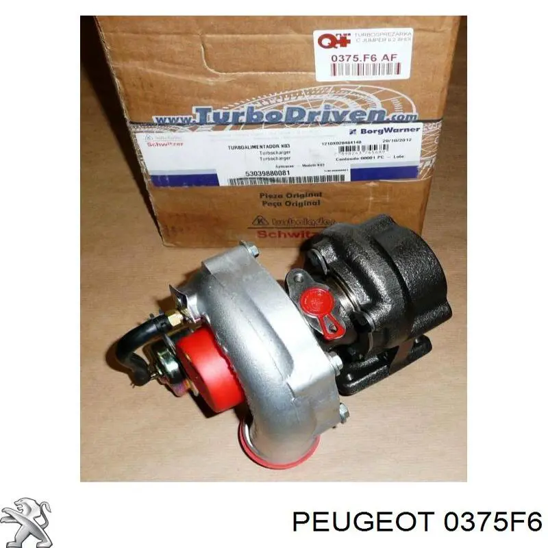 0375F6 Peugeot/Citroen турбіна