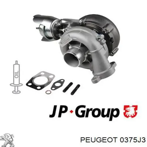 0375J3 Peugeot/Citroen турбіна