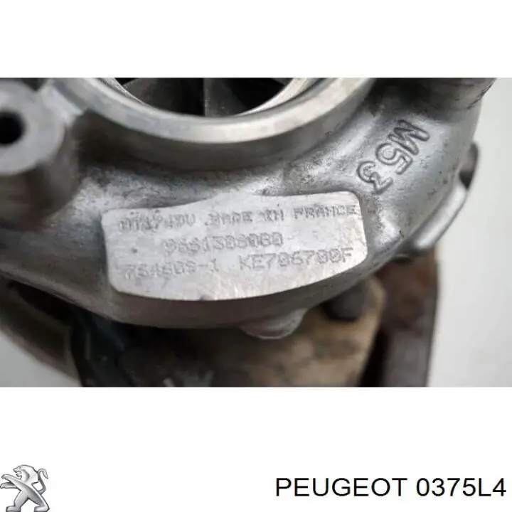 0375L4 Peugeot/Citroen Турбонаддув